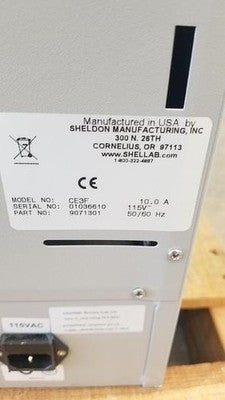 Shel Lab CE3F General Purpose Mechanical Convection Oven 120v 3Cu.Ft.