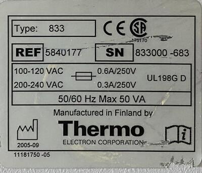 Thermo Scientific Type 833 Multidrop DW Microplate Reagent Dispenser