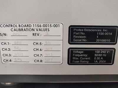 Protea Biosciences 1156-0014 GPR-800 Gel Protein Recovery System 120v TESTED