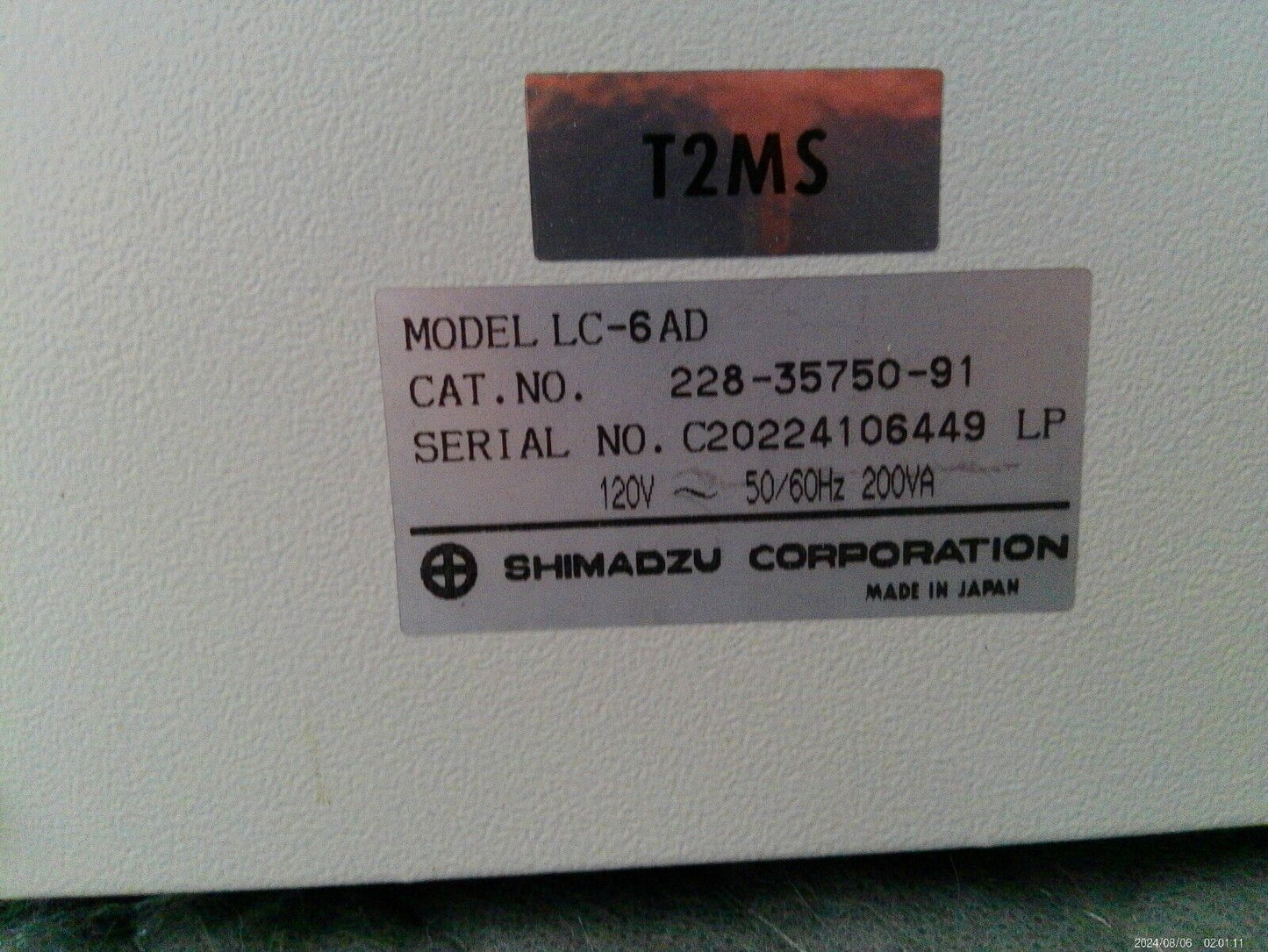 Shimadzu LC-6AD Preparative Liquid Pump (Lot of 2)