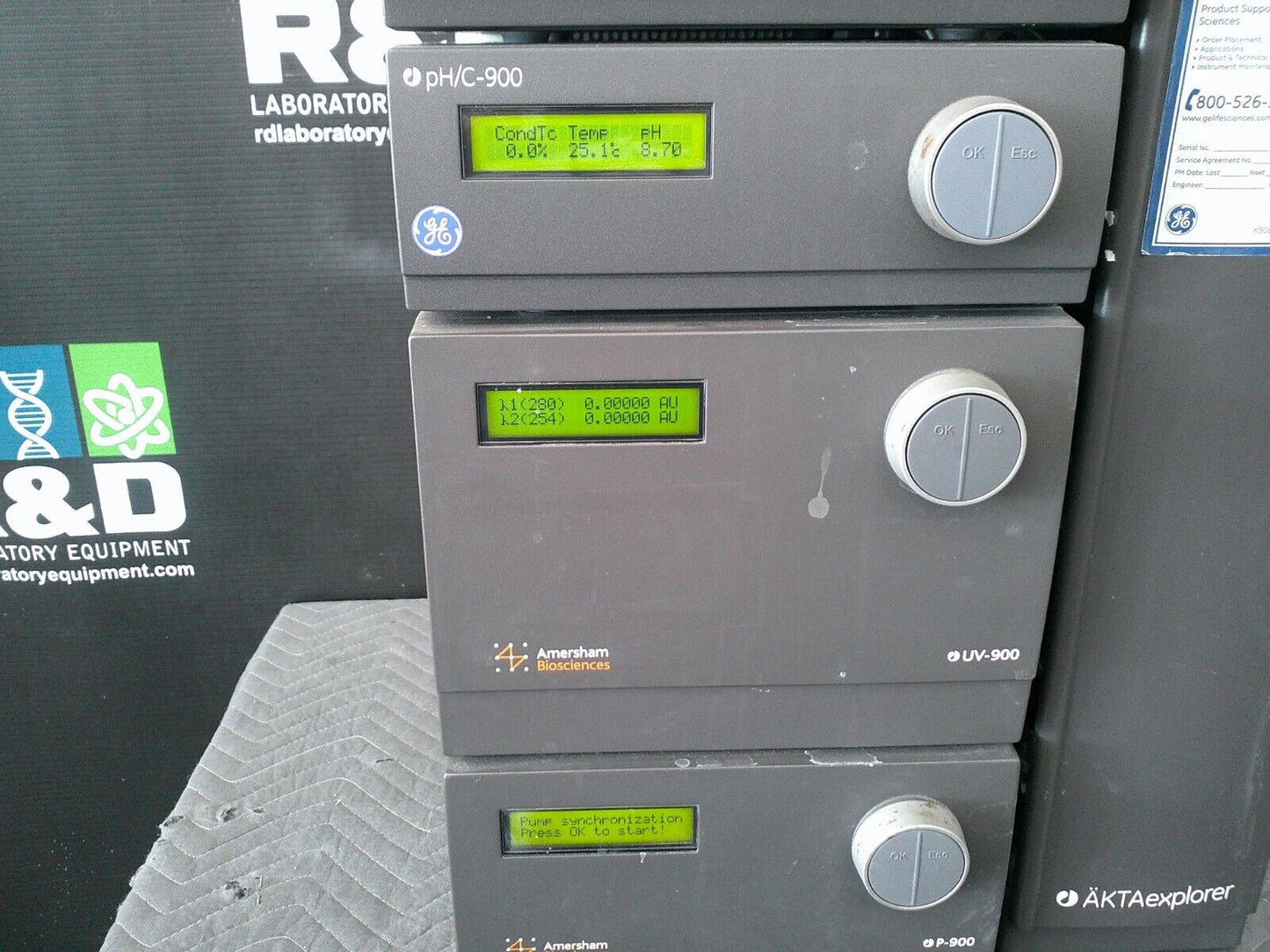 GE Amersham Biosciences AKTAexplorer Chromatography System