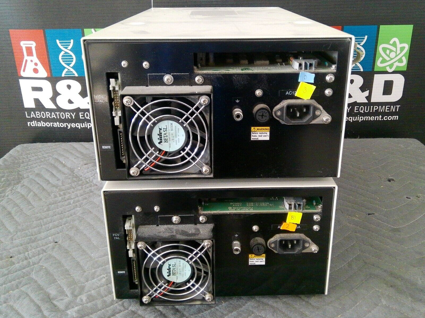 Shimadzu LC-6AD Preparative Liquid Pump (Lot of 2)