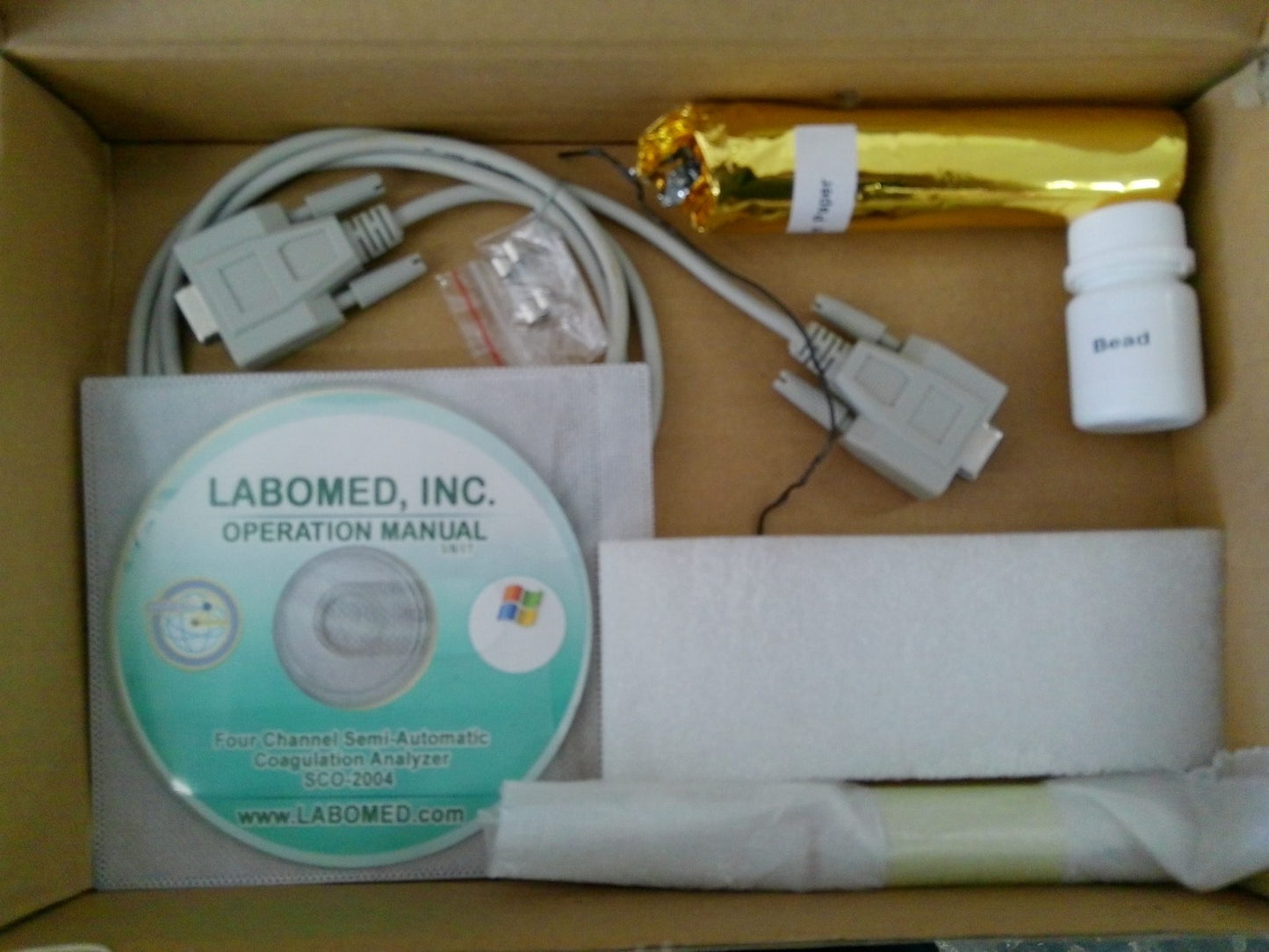 Labomed Inc. SCO-2004 4 Channel Semi-Automatic Coagulation Analyzer 220v