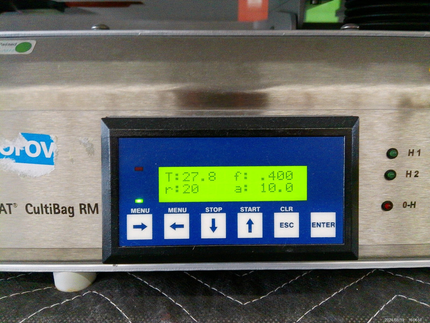 Sartorius DS050LBRM BIOSTAT BR-005 CultiBag RM50 Bioreactor w/Extras & Lid