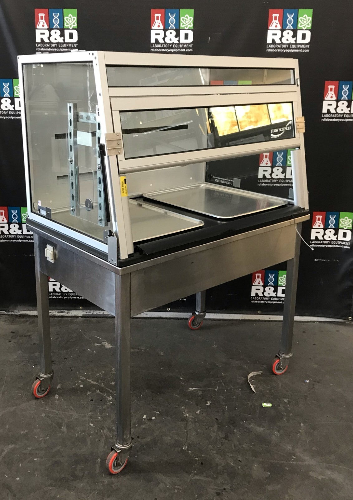 Flow Sciences 4ft FS9040 Ventilated Balance Enclosure With Table & Ducting