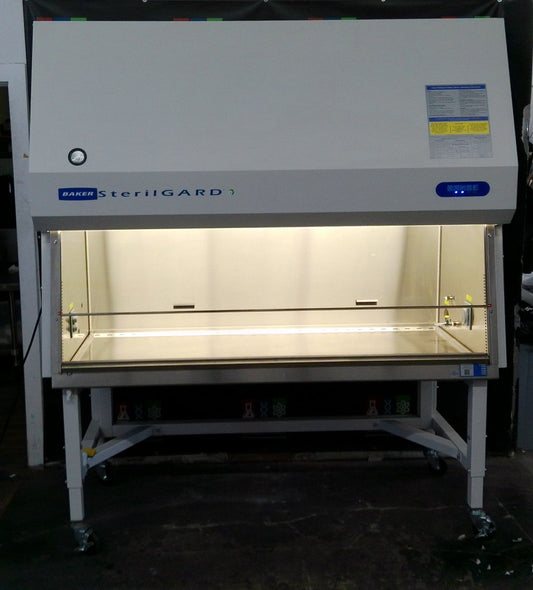 Baker 6ft SG604 A2 Biosafety Cabinet w/ UV, Stand & Casters  (2023)