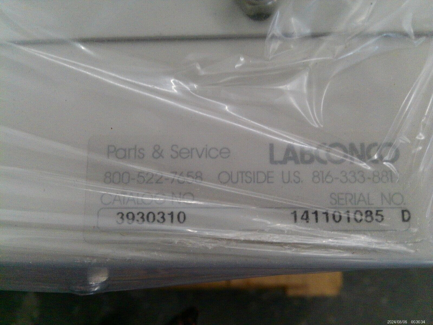 Labconco/ Mettler Toledo 3930310 Ventilated Balance Enclosure w/Monitor OPEN BOX