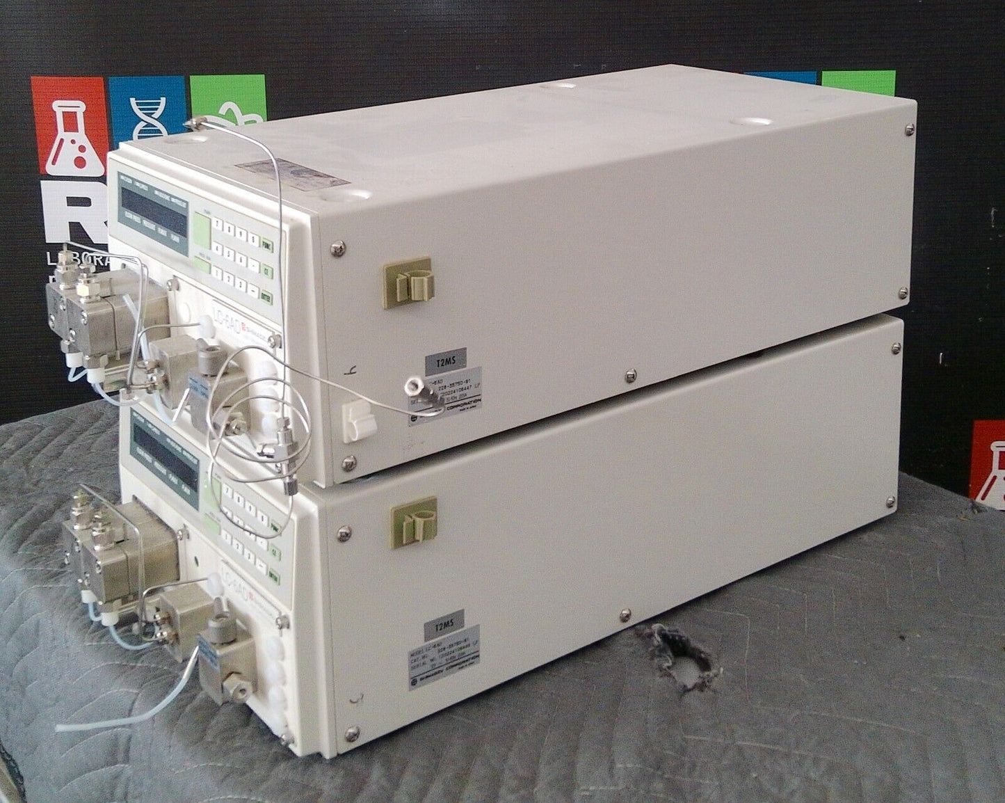 Shimadzu LC-6AD Preparative Liquid Pump (Lot of 2)
