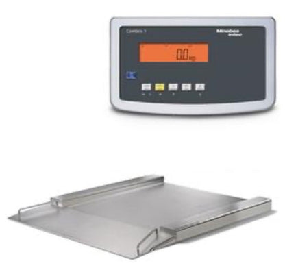 Sartorius/ Minebea Intec IFS4 Stainless Steel Weighing Platform Drum Scale