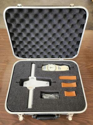 Shimpo MF-100 Mechanical Force Gauge , 100lbs w/ Accessories, Case