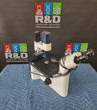 Leica DMIL-090-135.001 Inverted Microscope w/ 5x, 10x Objectives, Calibrated