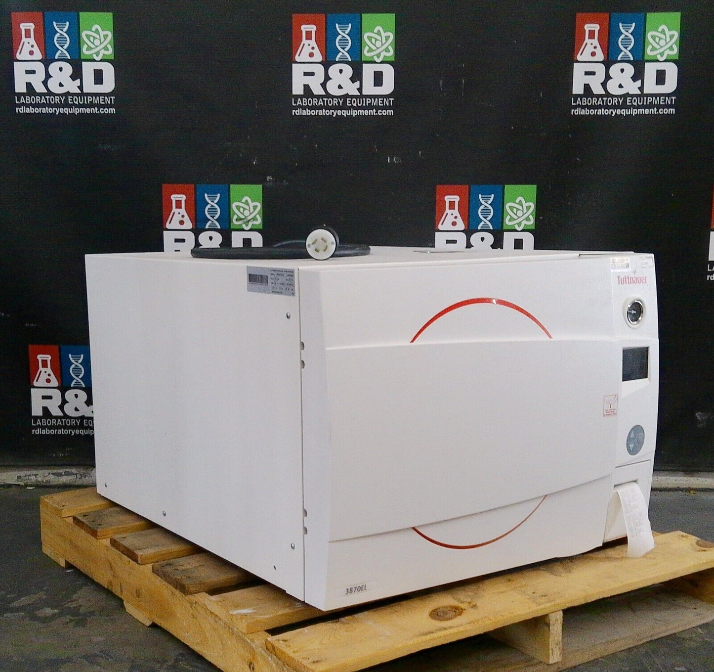 Tuttnauer 3870ELP Autoclave Steam Sterilizer Large 85L, 220v (2018)