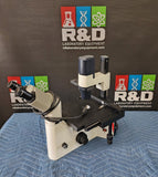 Leica DMIL-090-135.001 Inverted Microscope w/ 5x, 10x Objectives, Calibrated