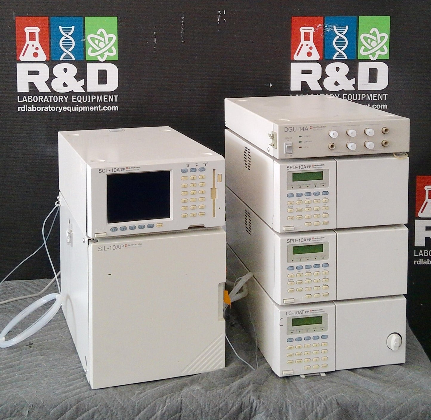 Shimadzu SIL-10 VP HPLC Auto Injector, Liquid Chromographer, UV-VIS System