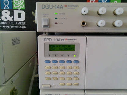 Shimadzu SIL-10 VP HPLC Auto Injector, Liquid Chromographer, UV-VIS System
