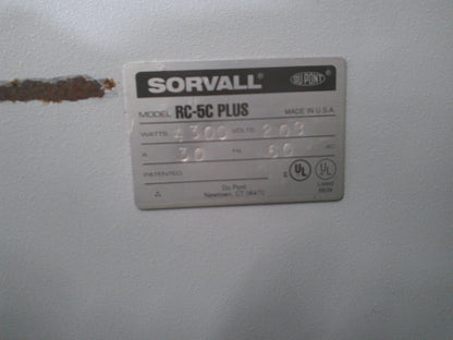 Sorvall RC-5C Plus Refrigerated Floor Centrifuge, Ask For Rotor Options, TESTED