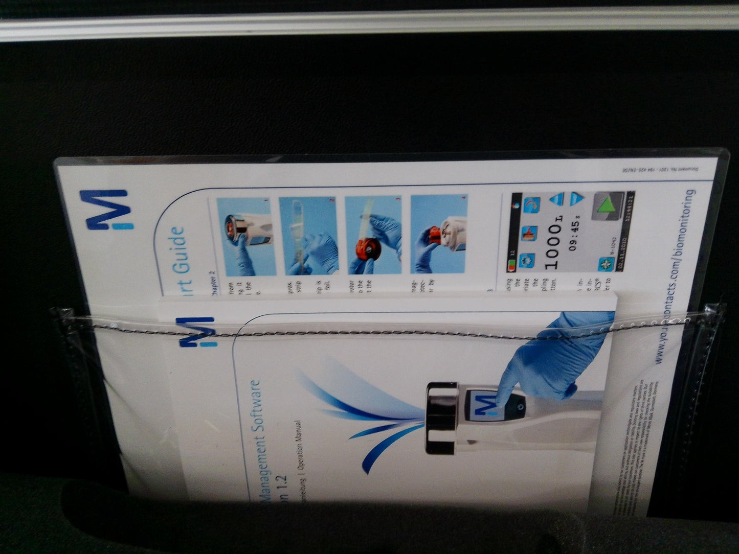 Millipore/ Hycon RCS High Flow Touch Microbial Air Sampler w/ Software & Case