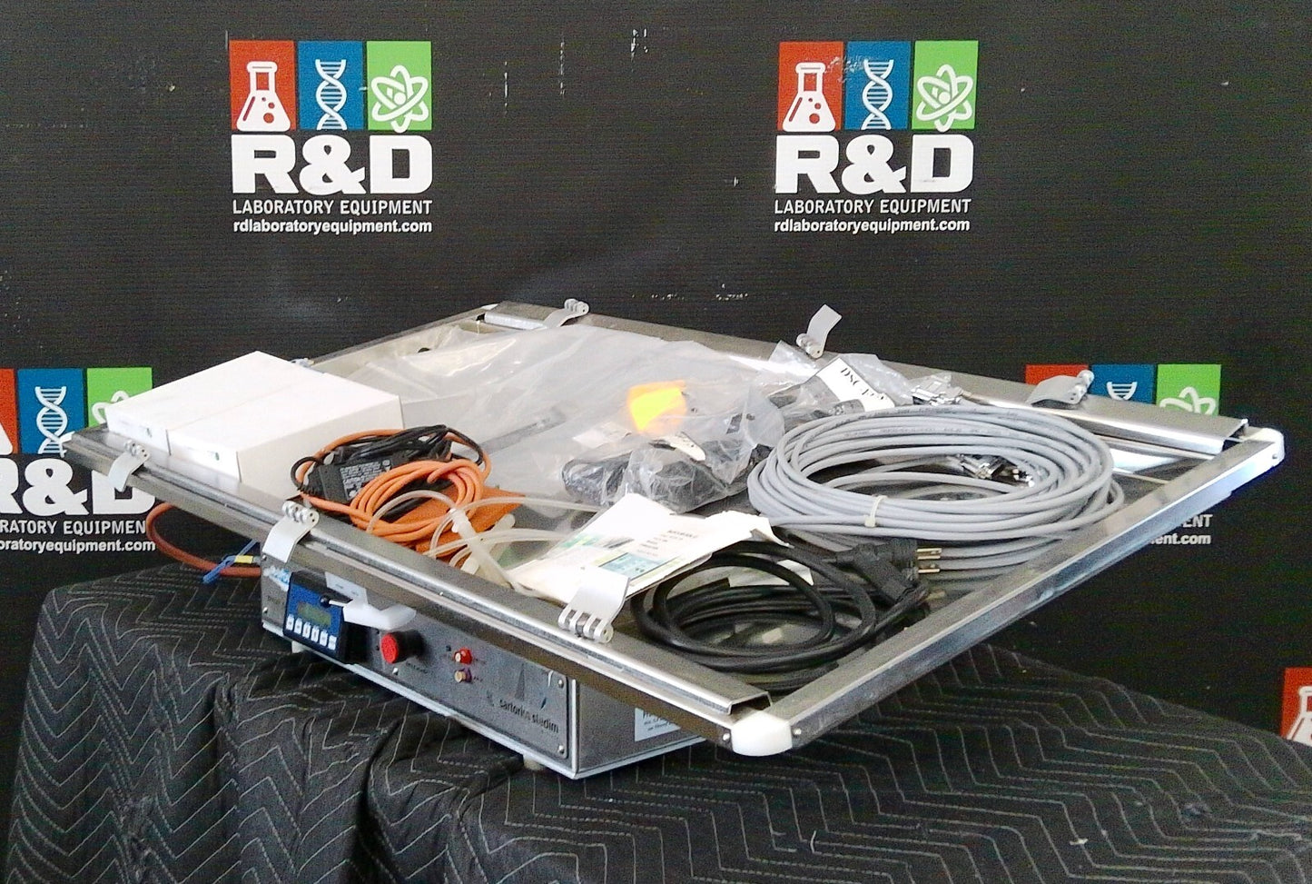 Sartorius DS050LBRM BIOSTAT BR-005 CultiBag RM50 Bioreactor w/Extras & Lid