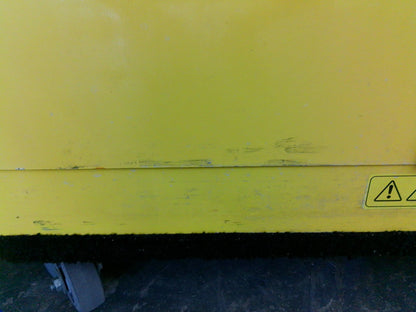 Uline H-1564S-Y Flammable Storage Cabinet Self Closing Doors 45 Gal