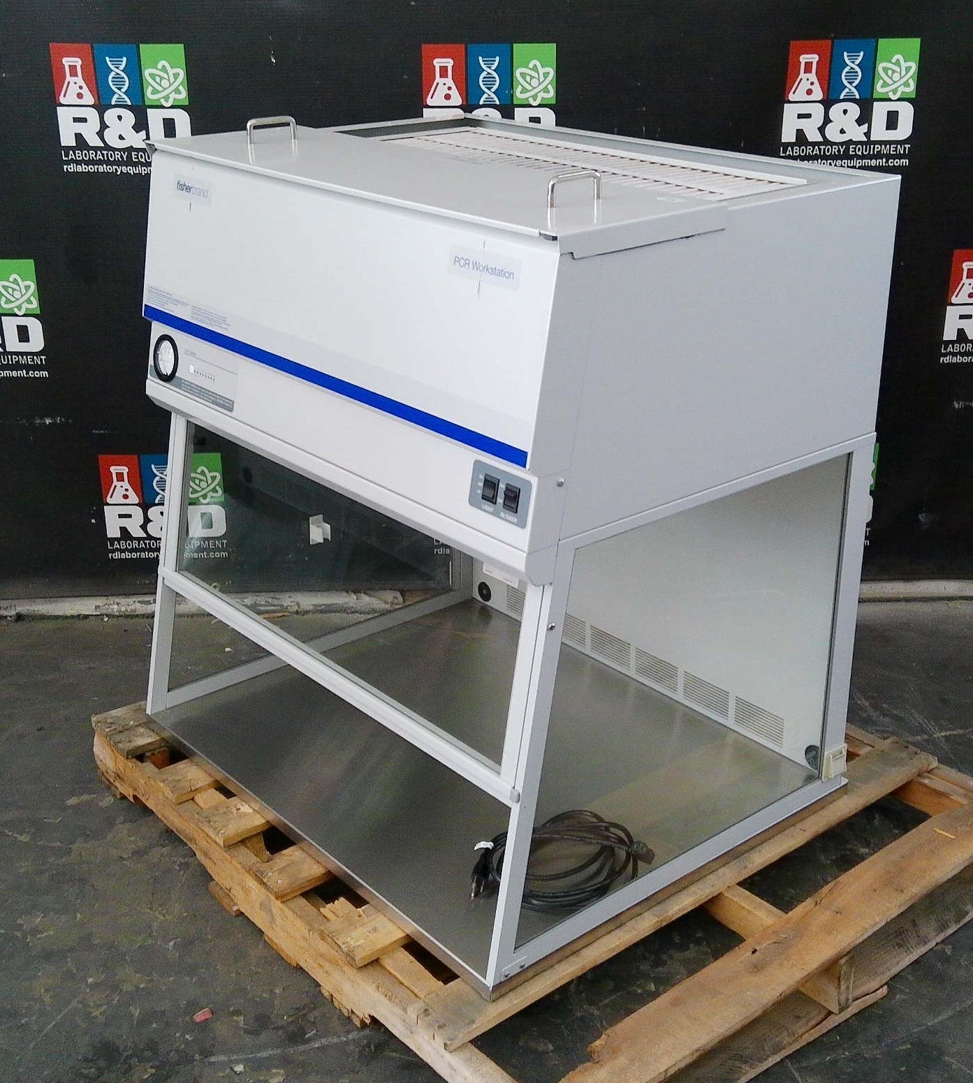 FisherBrand / Labconco 3ft 3560002 PCR Laminar Flow Workstation, FULLY TESTED