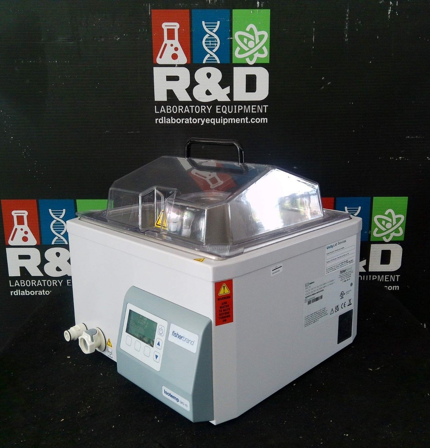 Fisherbrand Isotemp GPD10 General Purpose Deluxe Water Bath 10L FULLY TESTED