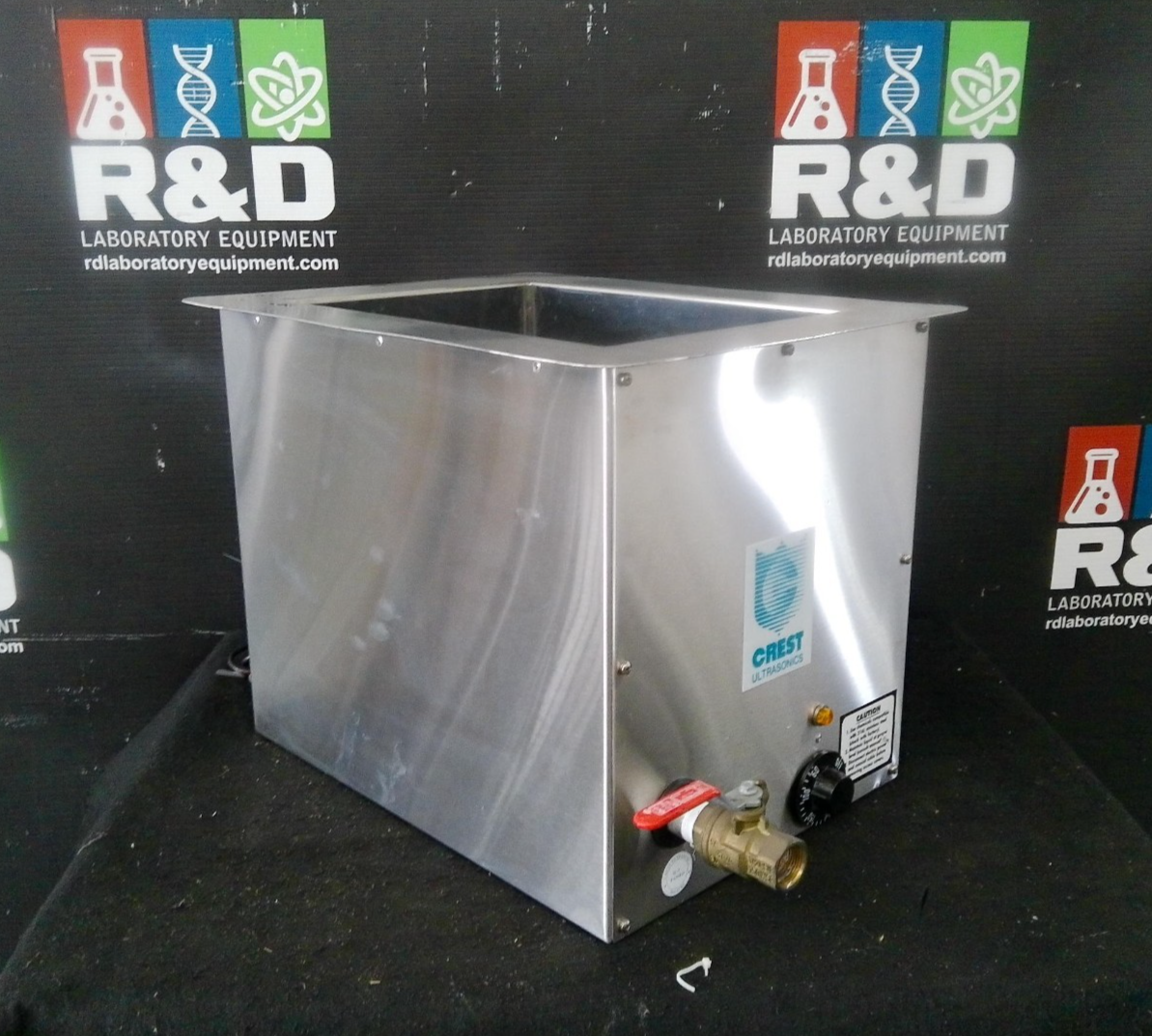 Crest Ultrasonics 4HT-1014-6-ST Cleaning Tank With Genesis 4G-500-6 Generator