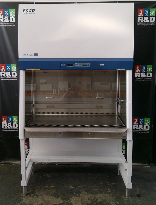 Esco 4ft VA2-4A9-G3 Animal Handling Biosafety Cabinet w/Stand & UV (2022)