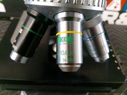 Zeiss Max ERB 467065-9914 Inspection Microscope w/ 3 Objectives FULLY TESTED
