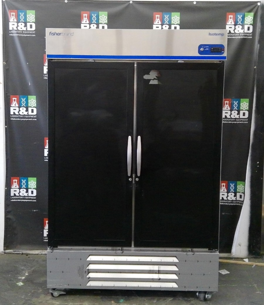FisherBrand FBG49RSGA Isotemp Glass Double Door Laboratory +4C Refrigerator 49Cf