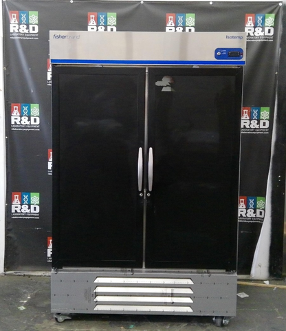 FisherBrand FBG49RSGA Isotemp Glass Double Door Laboratory +4C Refrigerator 49Cf