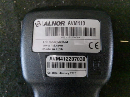 TSI Alnor AVM410 Velometer Thermal Anemometer w/ Case