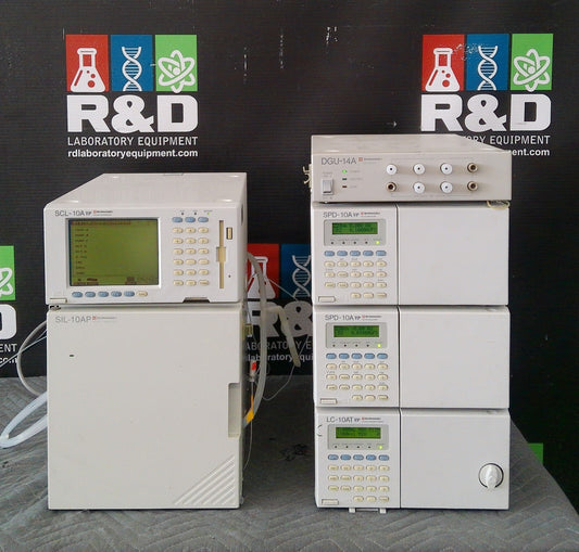 Shimadzu SIL-10 VP HPLC Auto Injector, Liquid Chromographer, UV-VIS System