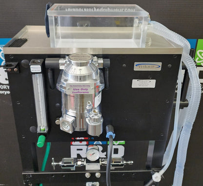 VetEquip Veterinary Rodent Anesthesia System, Isoflurane Vaporizer With Cart