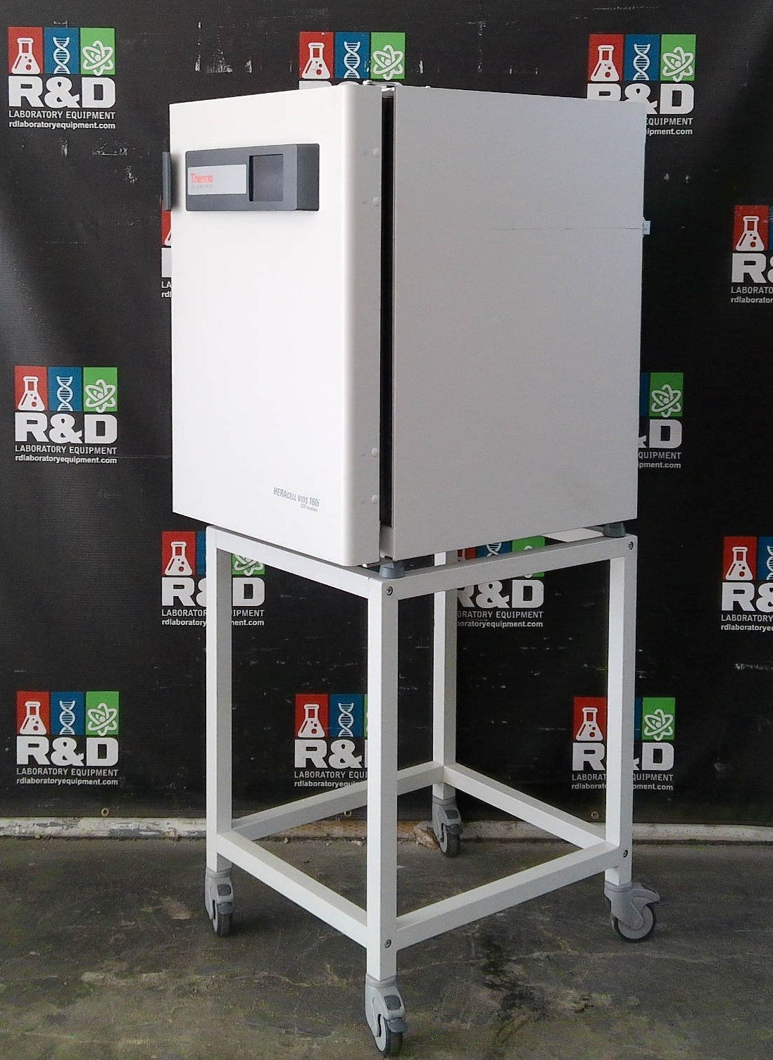 Thermo HERAcell Vios 160i Copper Lined CO2 Incubator w/ Stand & Casters (2019)