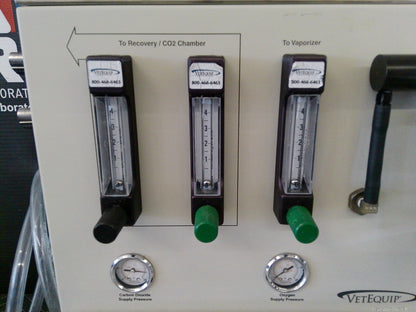 VetEquip Impac 6 Quad-Chamber Rodent/Mouse Veterinary Anesthesia System