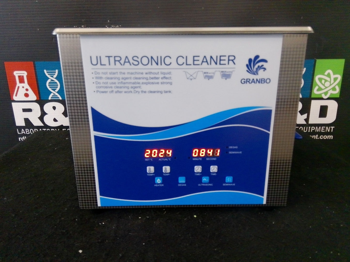 Granbo GW0410 Ultrasonic Cleaner 10 Liter Capacity TESTED