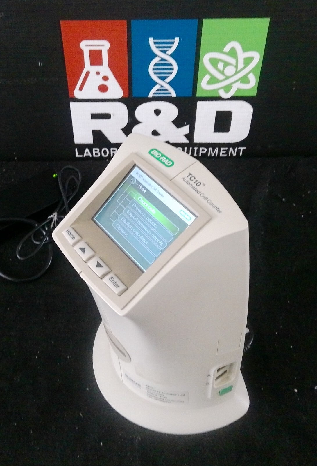 Bio-Rad TC10 Automated Cell Counter w/ Power Supply