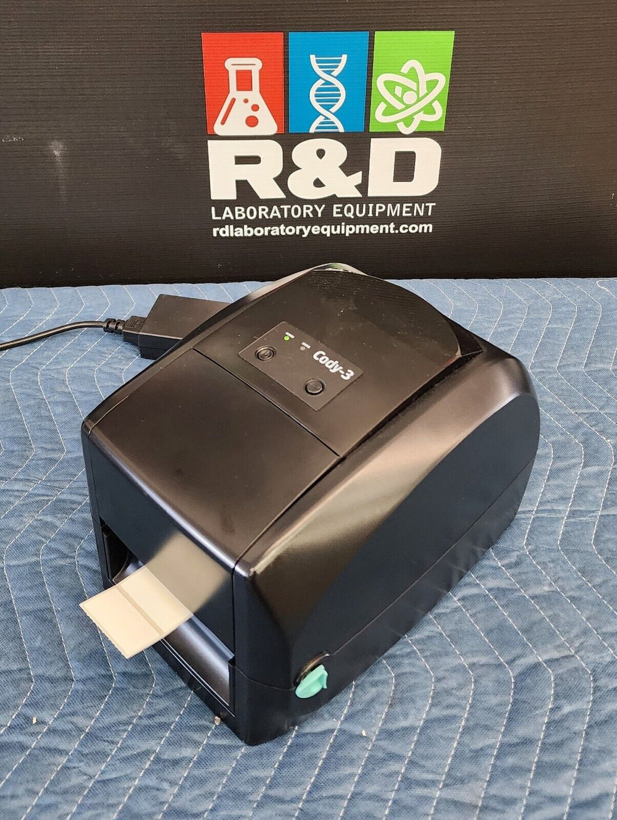 Ga Machine Label GA international Cody 3 Thermal Label Printer w/ Software. Ribbon & La