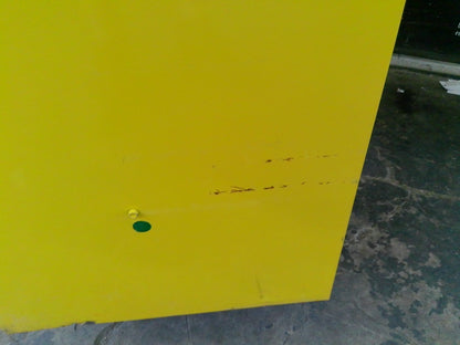 Uline H-1564S-Y Flammable Storage Cabinet Self Closing Doors 45 Gal