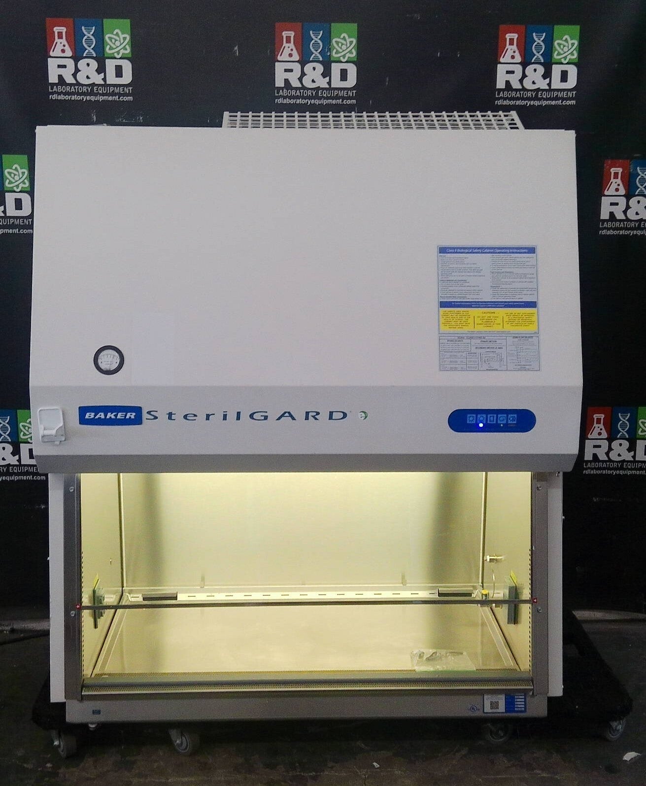 Baker 4ft SG404 A2 Biosafety Cabinet w/ Stand & UV  (2015) FULLY TESTED
