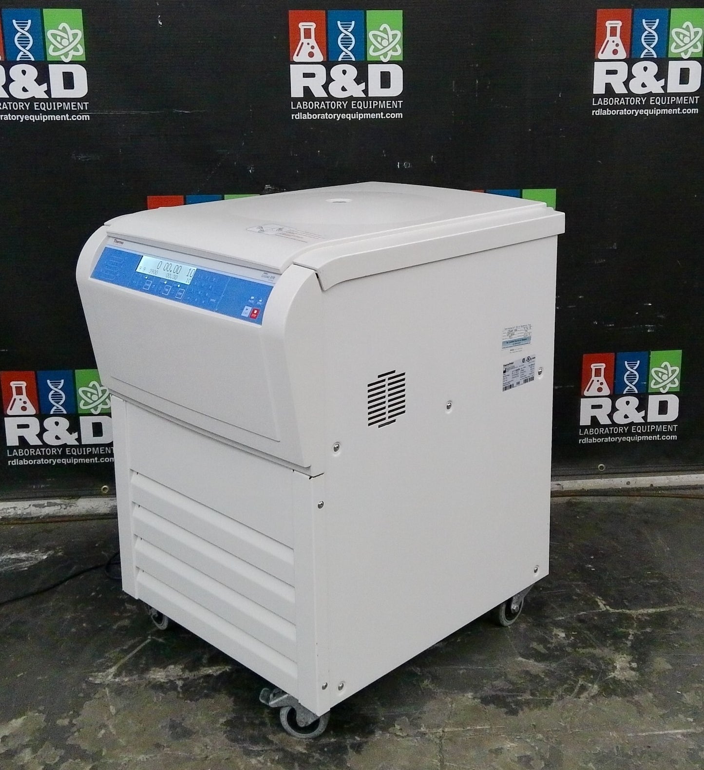 Thermo Sorvall Legend XFR Refrigerated Floor Centrifuge w/ Rotor & Buckets 120v