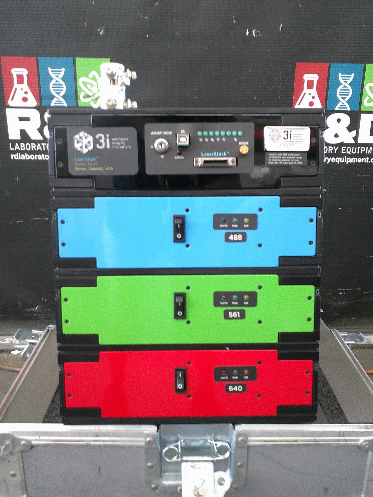 3i Intelligent Imaging Innovation Laser Stack (X3) with Travel Case