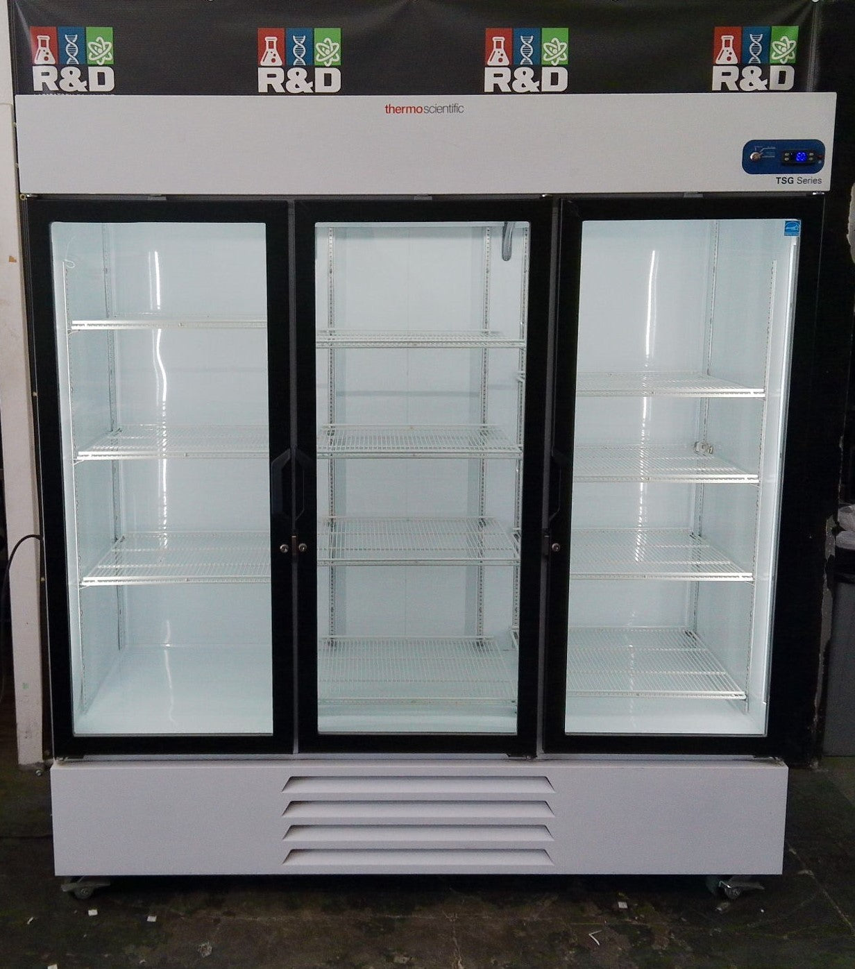 Thermo Scientific TSG72RPGA Three Glass Door Commercial Refrigerator 72Cf (2022)