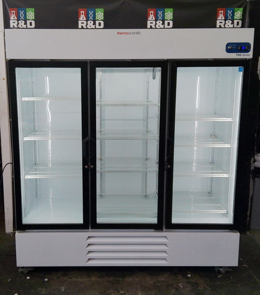 Thermo Scientific TSG72RPGA Three Glass Door Commercial Refrigerator 72Cf (2022)