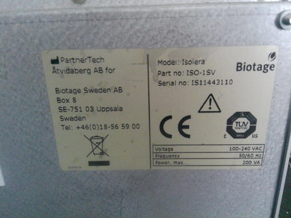 Biotage ISO-1SV Isolera One 3.3.0 Flash Chromatography System