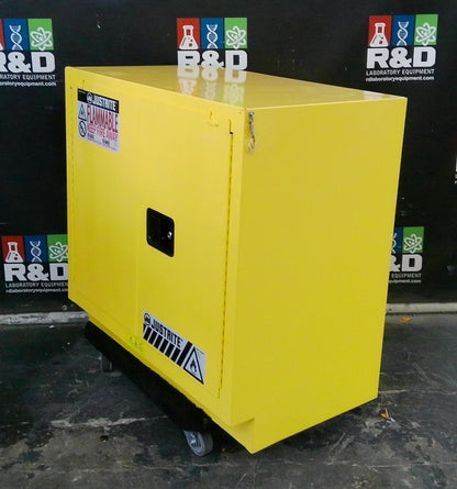Justrite 883620 Flammable Storage Cabinet Self Closing Doors 23 Gal