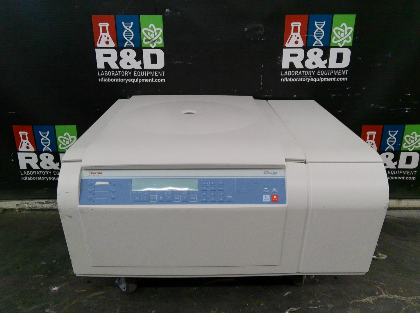 Thermo Sorvall XTR Refrigerated Benchtop Centrifuge w/ Rotor 120v FULLY TESTED