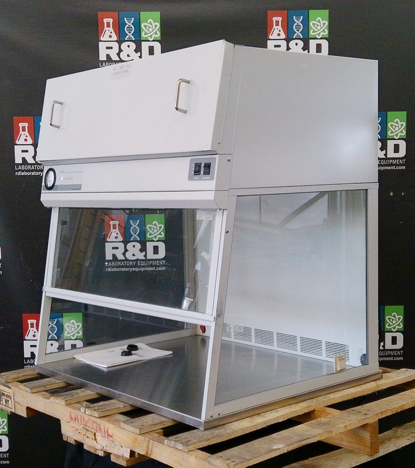 Fisherbrand/Labconco 3ft 3560002 HEPA PCR Workstation Laminar Flow w/UV Lighting