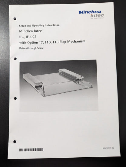 Minebea Intec IFS4 Floor Scale Drum Ramp Platform Sartorious Stainless Steel