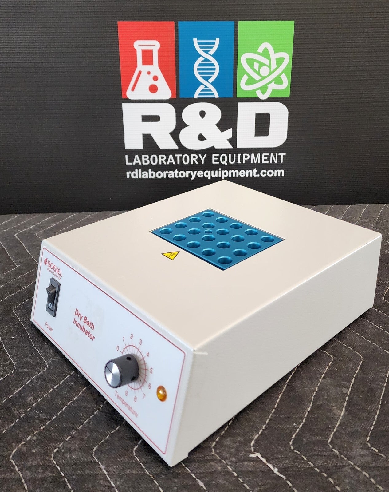 Boekel 112001 Analog Dry Bath Incubator w/ x20 Heat Block 120v FULLY TESTED